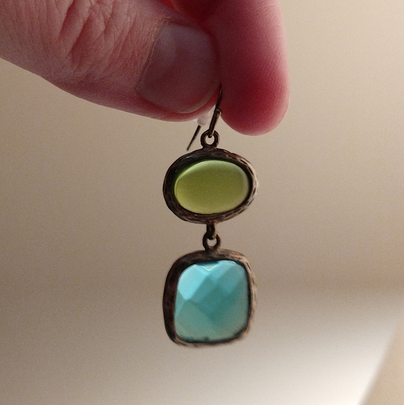 🆕Anthropologie 🌷Dual Drop Dangle - Picture 3 of 10